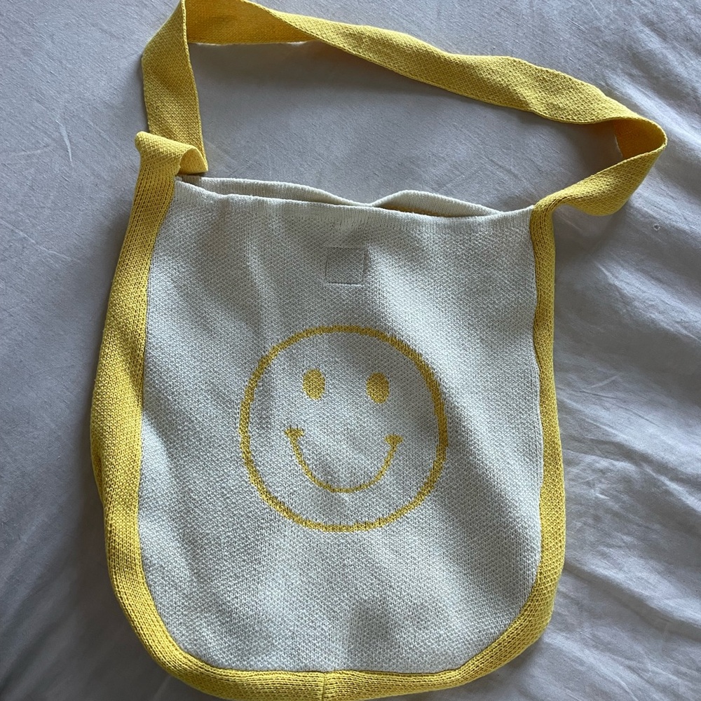 Yellow the Label Smiley Bag